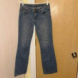 Stylish Marciano Light Wash Low Rise Bootcut Jeans